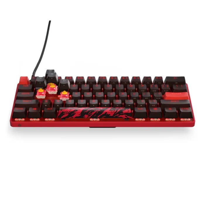 Ảnh minh họa Bàn phím gaming có dây 60% Steelseries Apex 9 Mini - Phiên bản FaZe Clan (English) 1