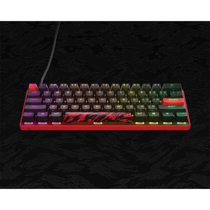 Ảnh minh họa Bàn phím gaming có dây 60% Steelseries Apex 9 Mini - Phiên bản FaZe Clan (English) 2