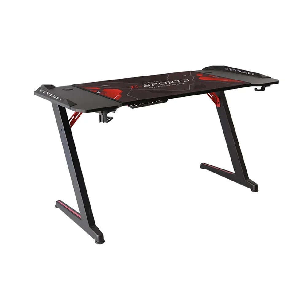 Ảnh minh họa Gamvity Bàn chơi game dạng chữ Z 1200*600 - Đen vân carbon 1