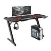 Gamvity Bàn chơi game dạng chữ Z 1200*600 - Đen vân carbon
