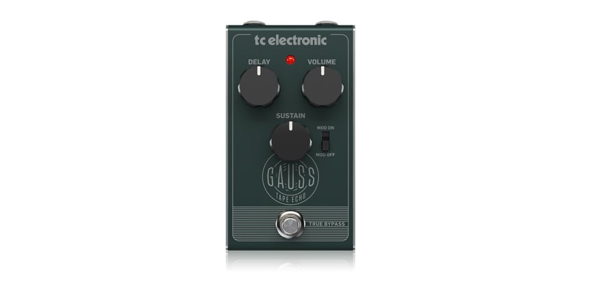 GAUSS TAPE ECHO Tc Eclectronic, GAUSS TAPE ECHO Delay Tc Eclectronic