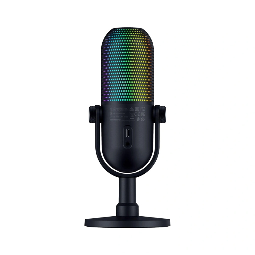 Ảnh minh họa Thiết bị thu âm Razer Seiren V3 Chroma - RGB USB Microphone with Tap-to-Mute - FRML Packaging_RZ19-05060100-R3M1 2