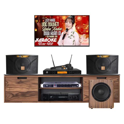 Dàn karaoke JBL GD118 (JBL Ki110 Gold Edition)