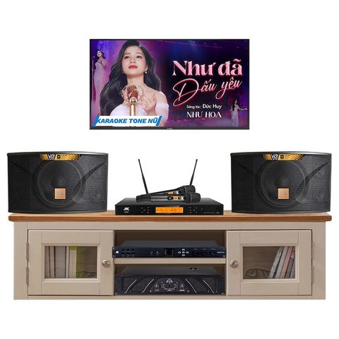 Dàn karaoke gia đình KGD295 (JBL Ki112 Gold Edition)