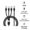 Cáp Sạc Đa Năng Volwatt GE-A36-S3 100W