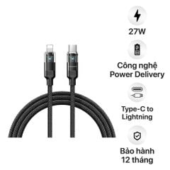  Cáp Sạc Volwatt GE-A45-CL Type-C To Lightning 