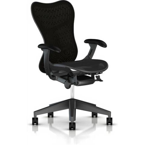 Herman Miller Mirra 2 Black – Ghế công thái học linh hoạt FlexFront