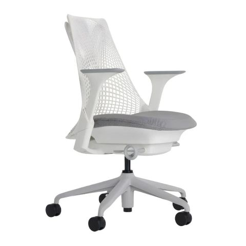 Herman Miller Sayl White – Ghế công thái học full option gọn nhẹ