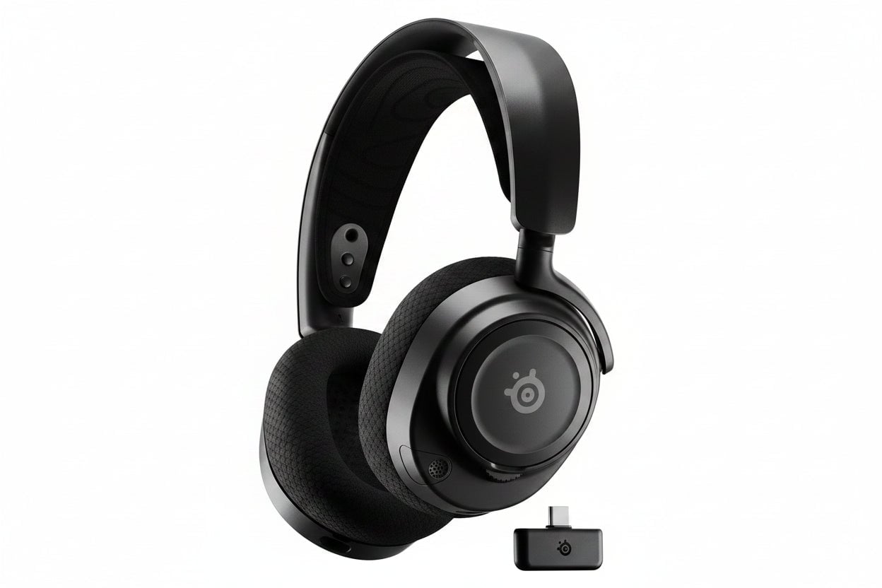 SteelSeries Arctis Nova 7 tai nghe chơi game không dây cho PC, Playstation & Xbox kèm dongle USB-C - Black