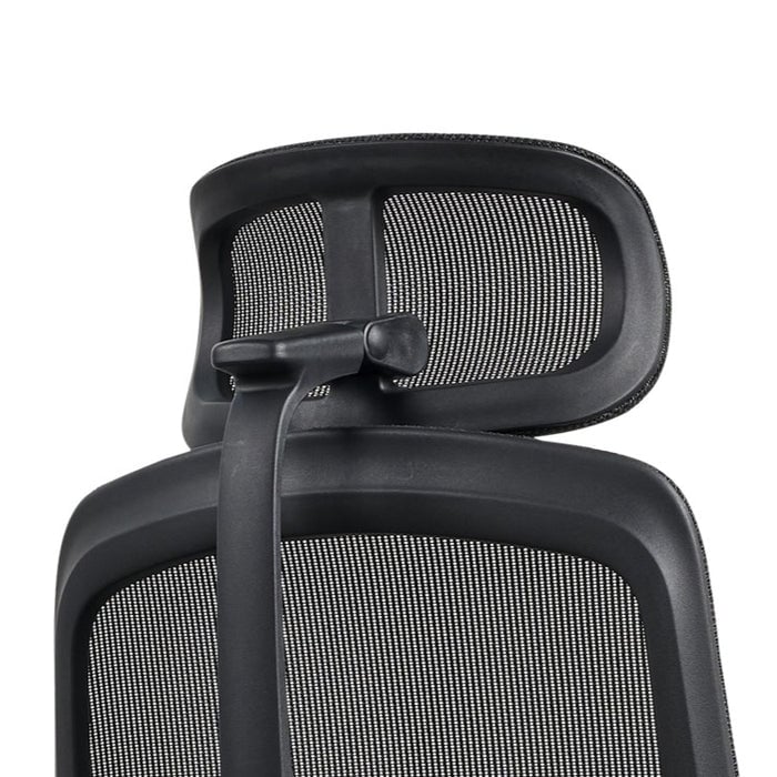 Ảnh minh họa Ghế công thái học HYPERWORK Airy | Đen, 120kg, Chân xoay, Lưng lưới 2