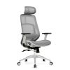 Ghế công thái học HYPERWORK Airy | Trắng, 120kg, Chân xoay, Lưng lưới