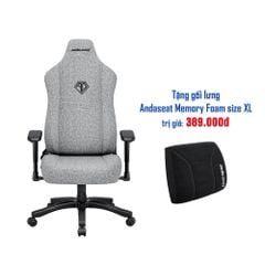  Ghế Gaming AndaSeat Novis Grey (bản Grey Fabric AD23-L-01-G-F) 