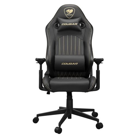 Ghế gaming COUGAR Explore Royal | Đen, 120kg, Chân xoay, Da PU
