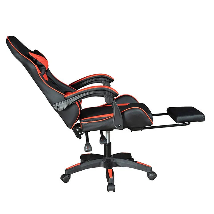 Ảnh minh họa Ghế gaming da PVC Gadgeton Imperial Series có gác chân - Đen/Đỏ 1