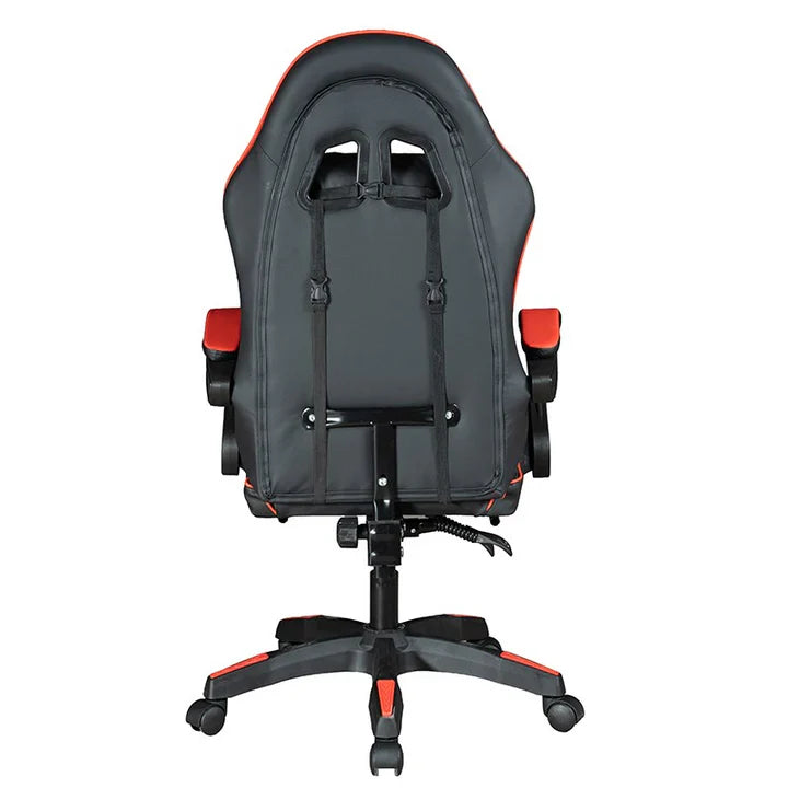 Ảnh minh họa Ghế gaming da PVC Gadgeton Imperial Series có gác chân - Đen/Đỏ 2