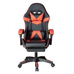  Ghế gaming da PVC Gadgeton Imperial Series có gác chân - Đen/Đỏ 