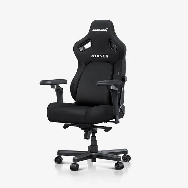 Ảnh minh họa Ghế gaming vải linen AndaSeat New Kaiser 4 XL với tay vịn 6D - Đen 1