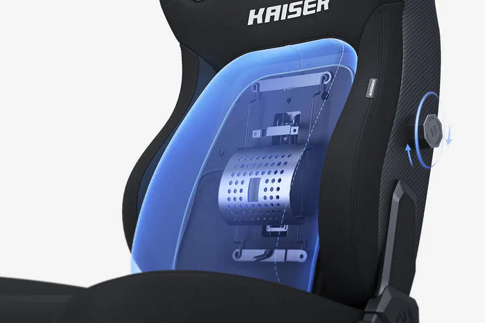 Ảnh minh họa Ghế gaming vải linen AndaSeat New Kaiser 4 XL với tay vịn 6D - Đen 3