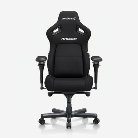 Ghế gaming vải linen AndaSeat New Kaiser 4 XL với tay vịn 6D - Đen