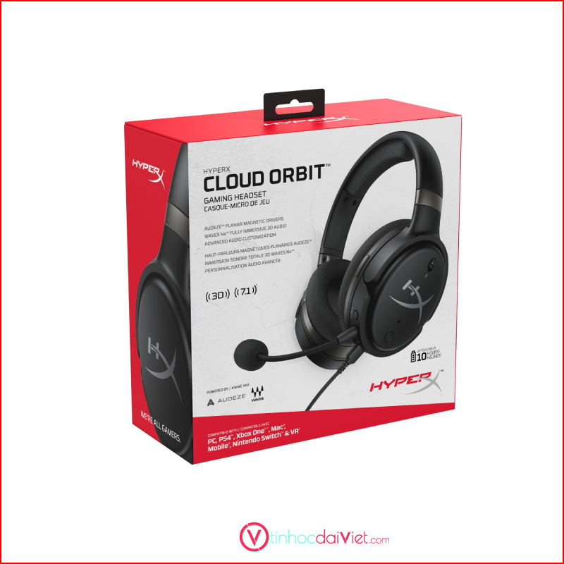 Ảnh minh họa Tai Nghe Kingston HyperX Cloud Orbit S 7.1 (USB Typer A/USB Typer C/3.5 x4) 1