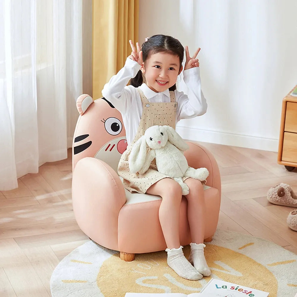 Ảnh minh họa Ghế sofa mini trẻ em Linsy Tiger - Hồng 2
