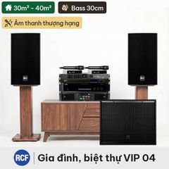  Dàn karaoke gia đình, biệt thự VIP RCF 04 (RCF C5212-66) 