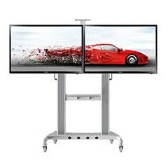 Giá treo tivi di động 2 màn hình NB AVT1800-60-2A (32-60 INCH)