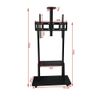 Giá treo tivi di động Ergotek E2500 (65 inch - 100 inch)