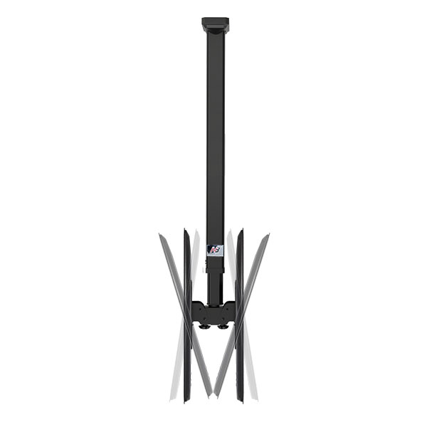 Ảnh minh họa Giá treo Tivi thả trần hai màn hình NB T5520 nhập khẩu 1