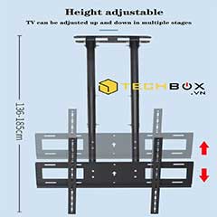 Giá treo tivi thả trần TB580 dùng cho tivi cỡ lớn từ (60 - 100) inch