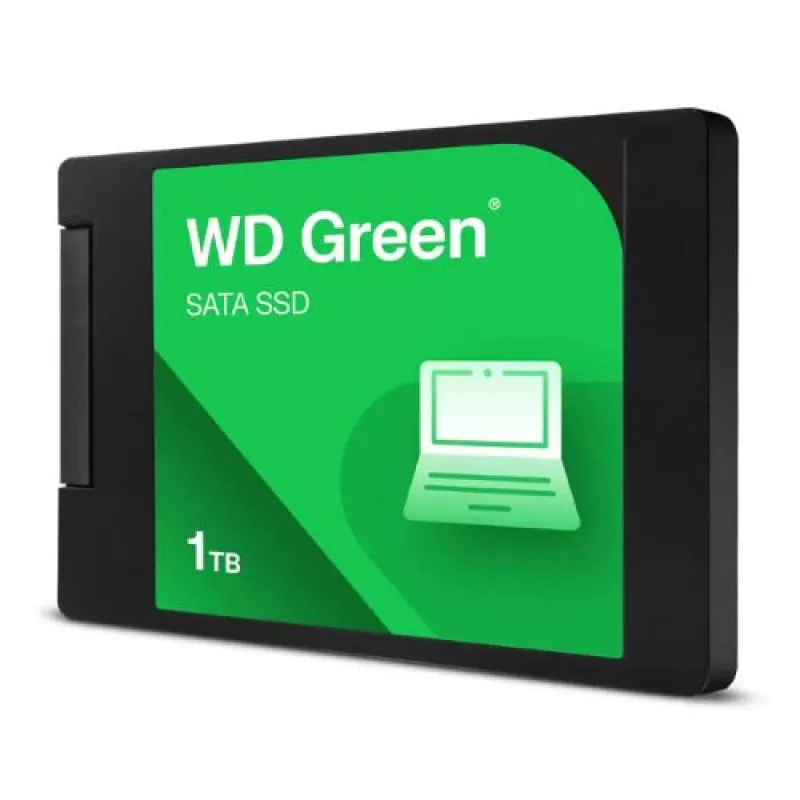 Ảnh minh họa SSD Western Digital Green 1TB WDS100T5G0A | 1TB | SATA III 6Gb/s | 2.5 inch | Read 545MB/s 1