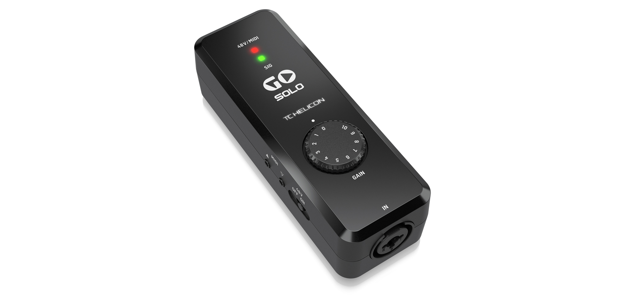 GO SOLO, Mobile Device Interfaces Tc Helicon GO SOLO