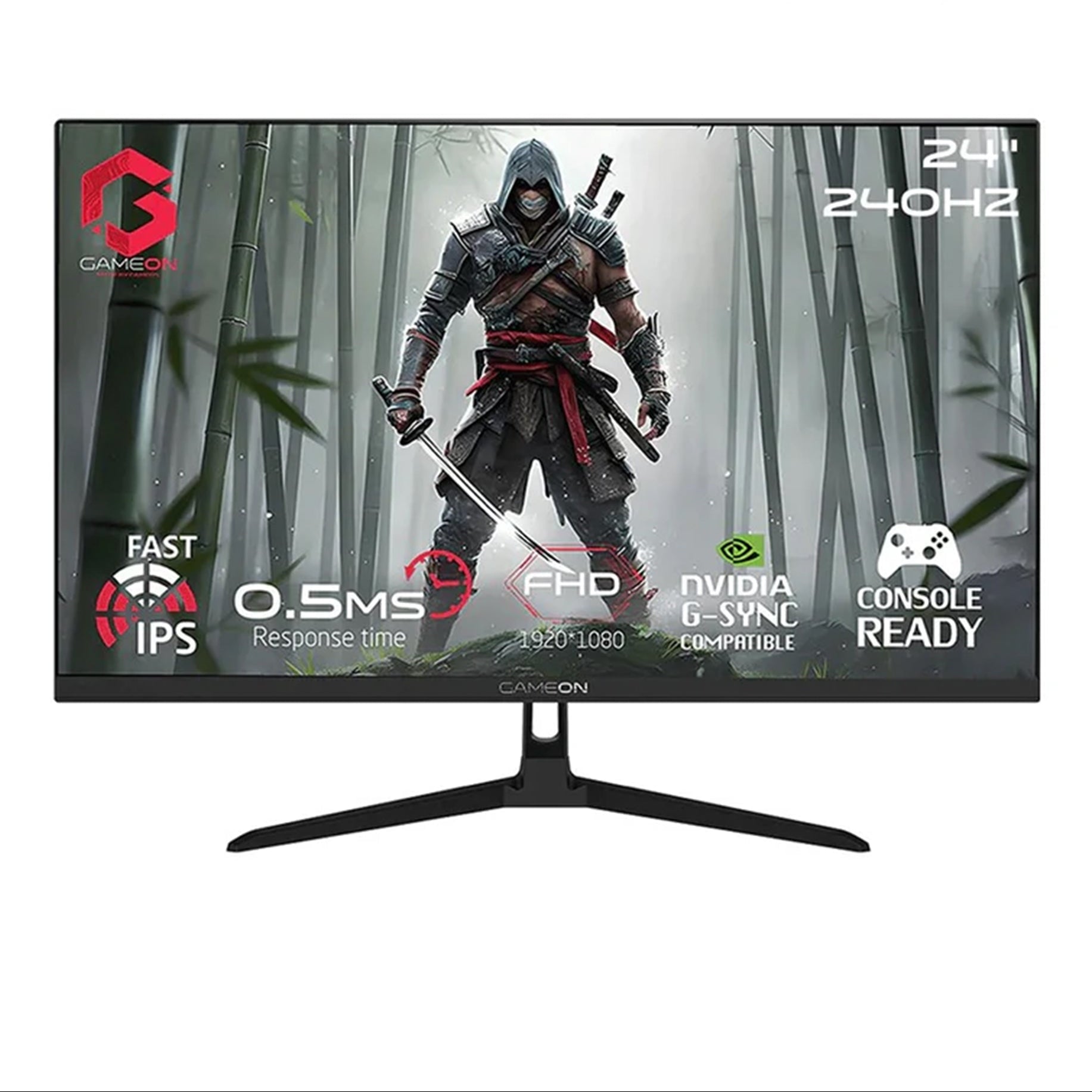 Màn hình Gaming GAMEON GOESP24240IPS Esports Series 24-Inch FHD 240Hz 0.5ms MPRT Fast IPS - Đen