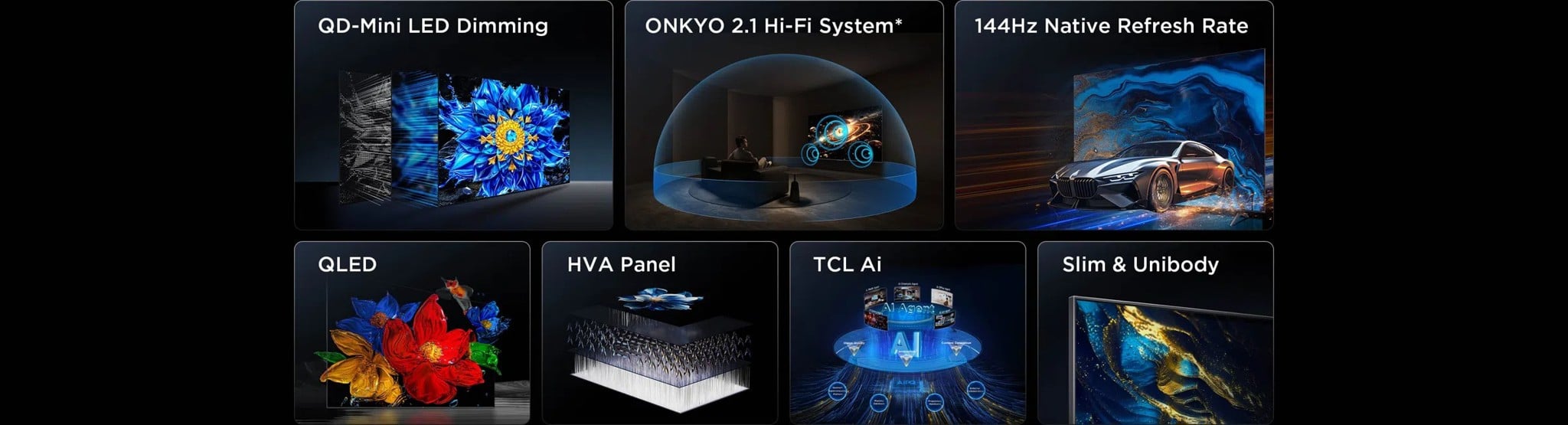 Ảnh minh họa Google Tivi Premium QLED TCL 4K 65P8L 65 inch 2