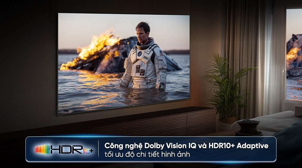 Ảnh minh họa Google Tivi QD-Mini LED Haier AI 4K 75 inch H75M92GUX 3