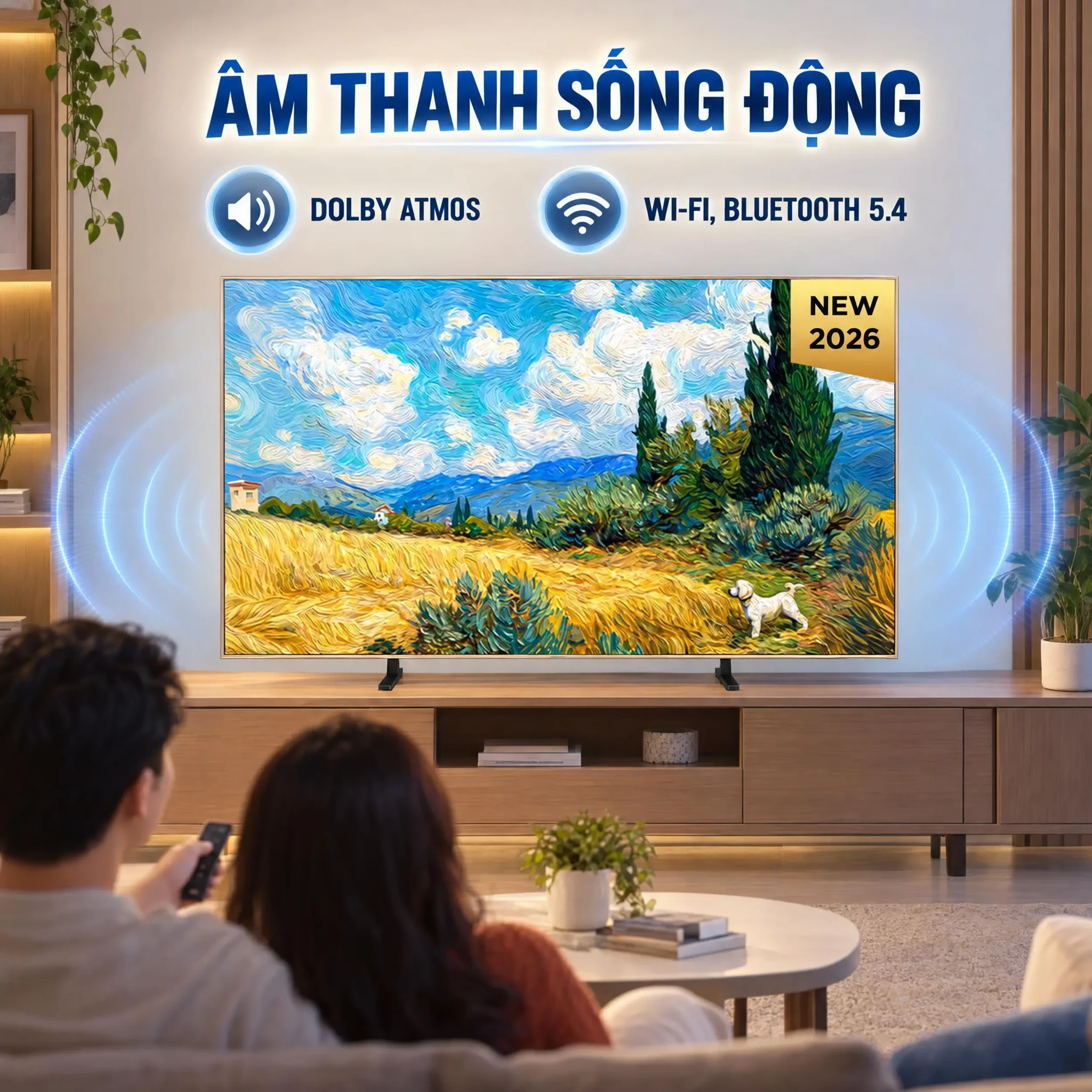 Ảnh minh họa Google Tivi QD-Mini LED TCL 4K 55 inch 55A400 Pro 3
