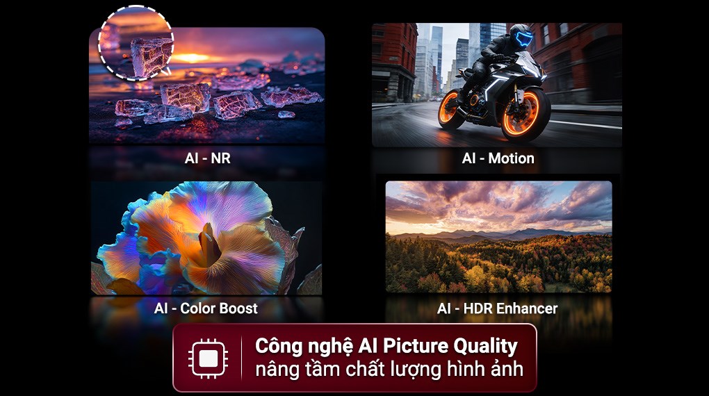 Ảnh minh họa Google Tivi QLED Haier AI 4K 55 inch H55S85GUX 3