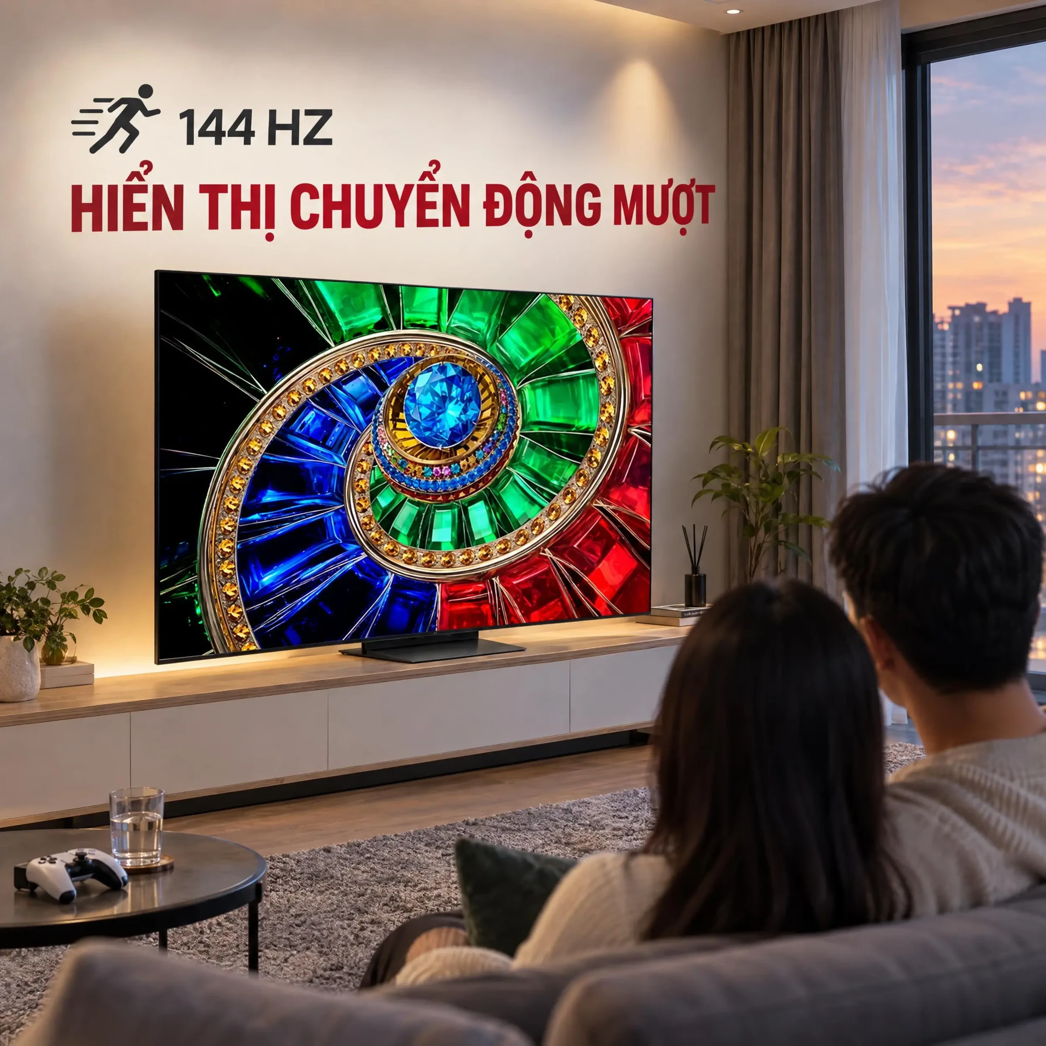 Ảnh minh họa Google Tivi RGB - Mini LED TCL 4K 75 inch 75RM7L 3