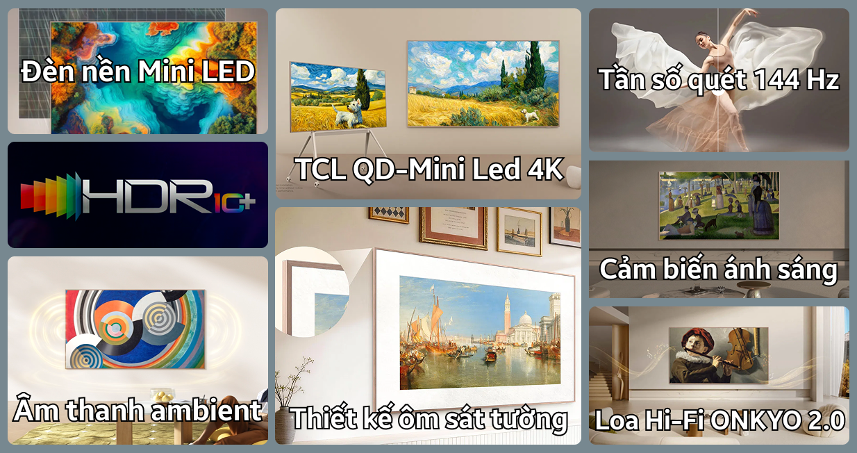 Google tivi TCL QD-Mini Led 4K 75 inch 2026 (75A400 Pro)