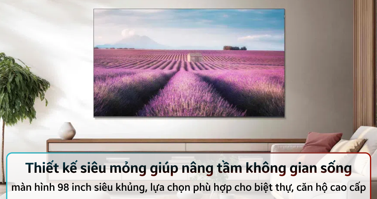 Ảnh minh họa Google tivi TCL QD-Mini Led 4K 98 inch 2026 (98P8LS) 1