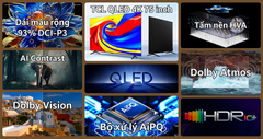  Google tivi TCL QLED 4K 75 inch 2026 (75P7L) 