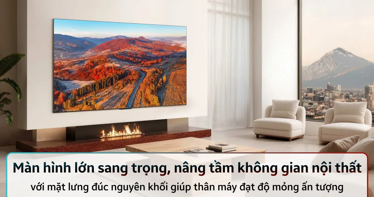 Ảnh minh họa Google tivi TCL SQD-Mini Led 4K 98 inch 2026 (98C8L) 1