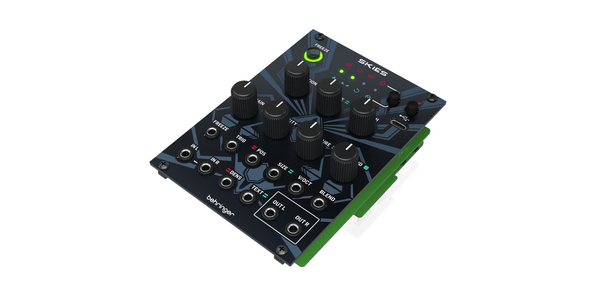 Ảnh minh họa Granular Audio Processor for Eurorack Behrringer SKIES 2