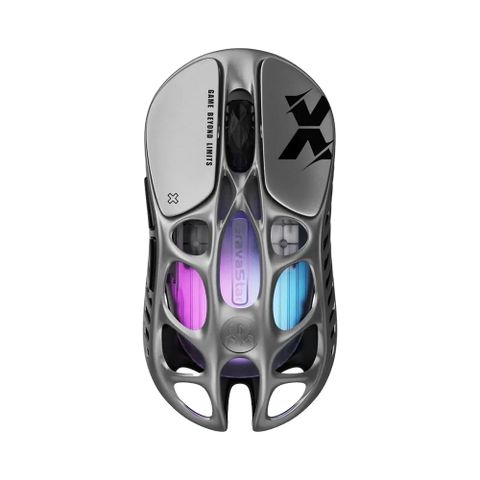 GravaStar Mercury X Chuột chơi game không dây Interstellar Silver