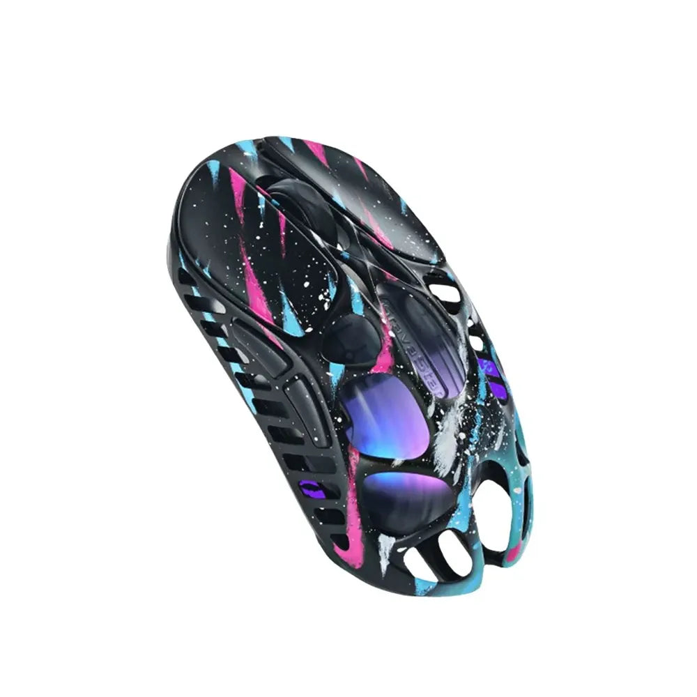 Chuột Gaming Không Dây GravaStar Mercury X Pro kèm Dongle 8K Phiên Bản Đặc Biệt Neon Graffiti
