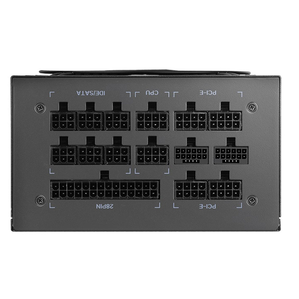 Ảnh minh họa Nguồn máy tính Segotep GM 1250W ATX B.0 Pcie 5.0 (Đen) | Full Modular, ATX 2
