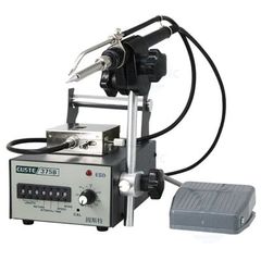  Guste 375B Máy Hàn Trạm Tự Động Nạp Dây Chì 75W, 220VAC, 50-480°C 