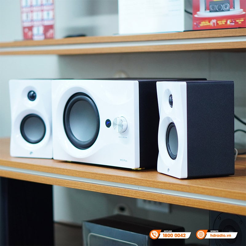Ảnh minh họa Bộ Loa vi tính 2.1 Hivi Swan M10 Plus, Công suất 60W, Bluetooth, Optical, Coaxial, Aux 2