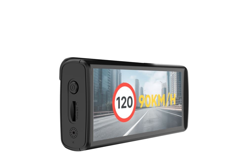 Ảnh minh họa Bộ Camera Hành Trình Xe Hơi Ghi Hình Trước Sau 2K Màn Hình Cảm Ứng 4 inch Cảnh Báo Giọng Nói 4G GPS Vietmap (Camera trước + Camera sau) SpeedMap M2 2
