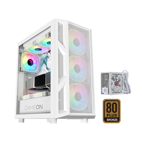 GAMEON Trident IV-A POWERFORGE Series Vỏ máy tính chơi game Mid Tower